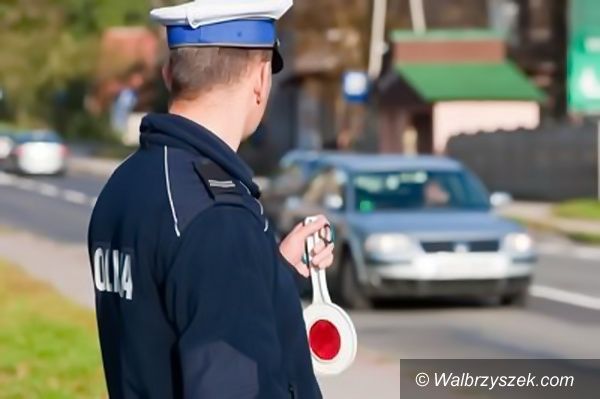 Wałbrzych: 14 zatrzymanych praw jazdy