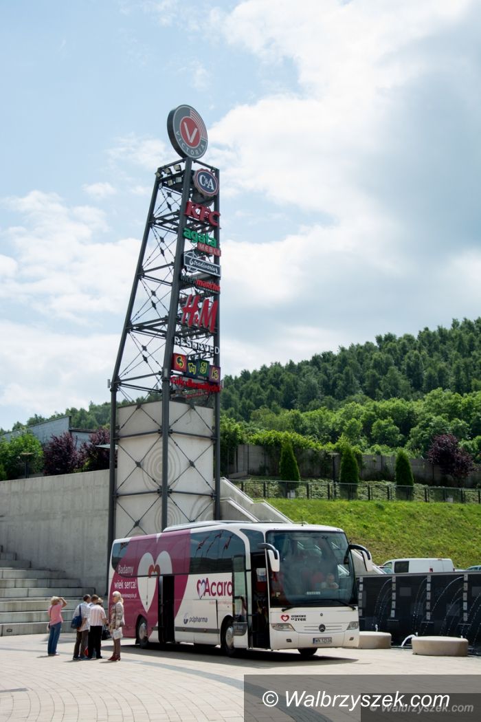 Wałbrzych: Mobilne centrum badań zawitało do Wałbrzycha