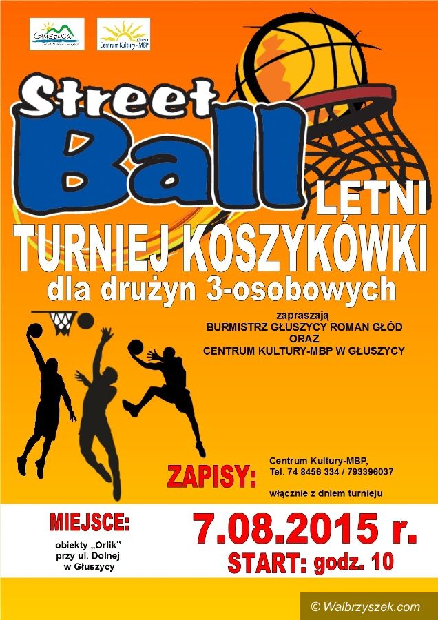 Głuszyca: Letni turniej koszykówki