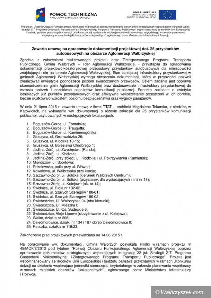 REGION: Przystanki będą przebudowane