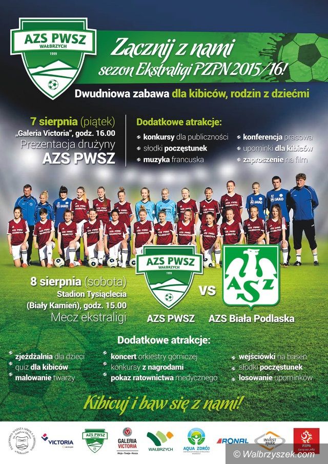 Wałbrzych: Zacznij sezon z futbolistkami AZS–u PWSZ