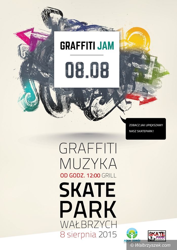 Wałbrzych: Graffiti Jam w wałbrzyskim Skateparku
