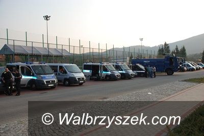 Wałbrzych: Sprawdzian dla policji i służb porządkowych