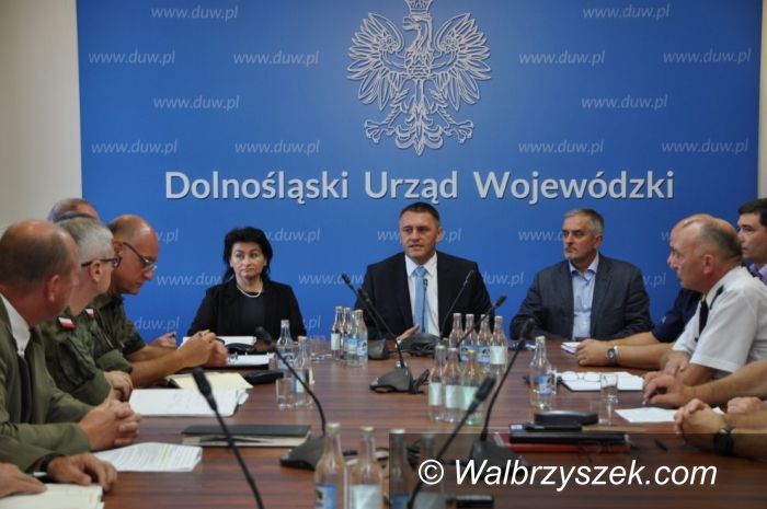 Wałbrzych/REGION: Wojewódzki Zespół Zarządzania Kryzysowego spotkał się w sprawie „złotego pociągu”