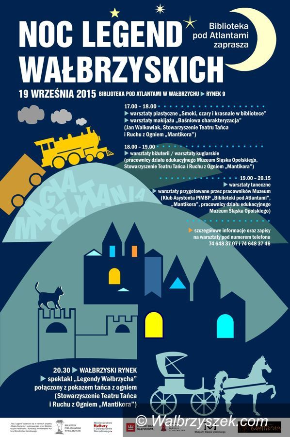Wałbrzych: Przed nami „Noc Legend Wałbrzyskich”