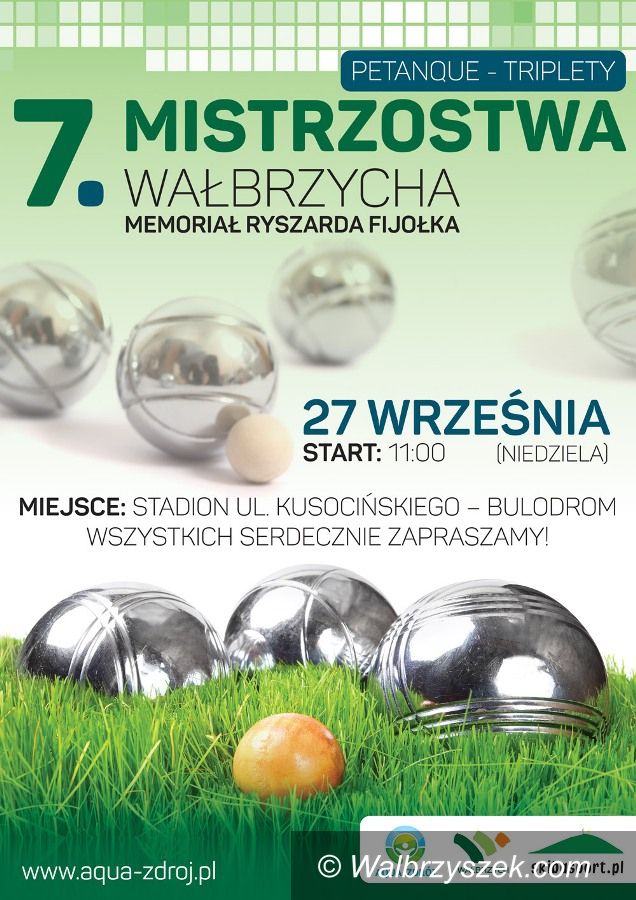Wałbrzych: Mistrzostwa Wałbrzycha w bule