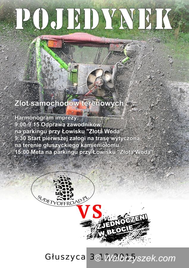 REGION, Głuszyca: Czekamy na zlot samochodów terenowych na Kamykach
