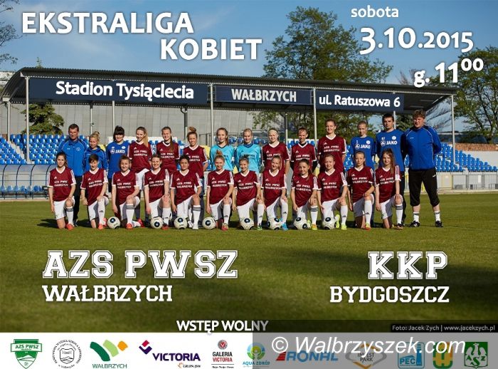 Wałbrzych: Ekstraliga piłki nożnej kobiet: O trzy punkty z KKP
