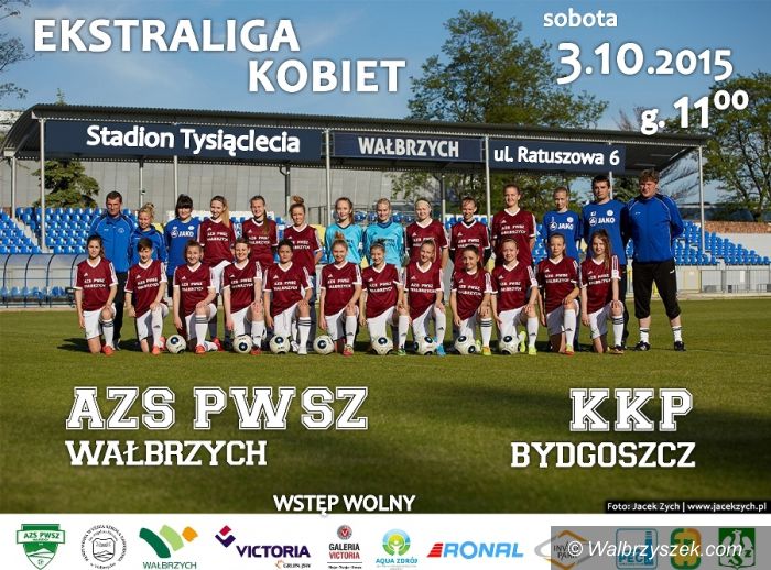 Wałbrzych: Ekstraliga piłki nożnej kobiet: O trzy punkty z KKP