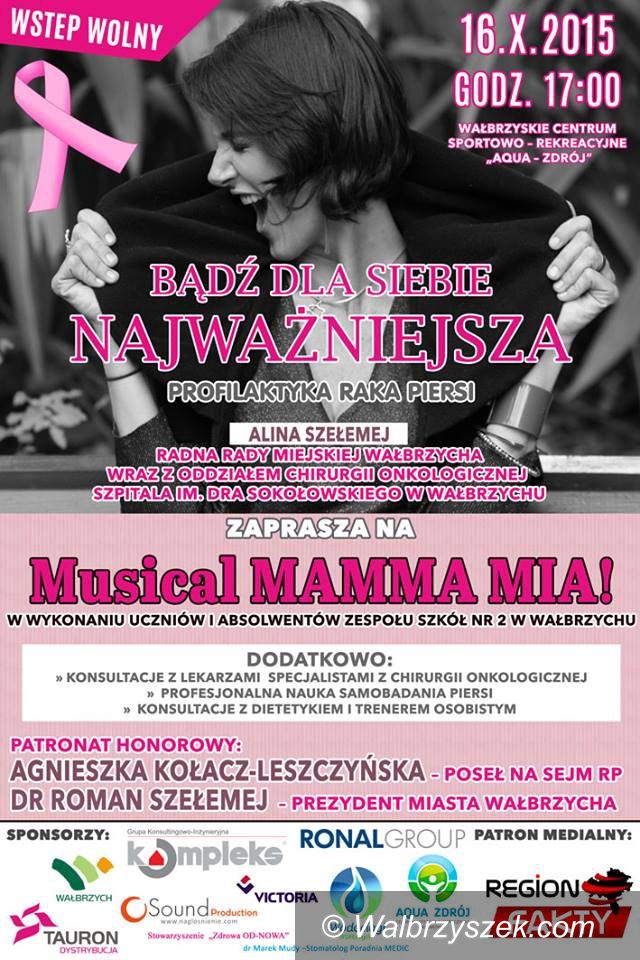 Wałbrzych: VII edycja Różowej Wstążki w rytmie „Mamma Mia”