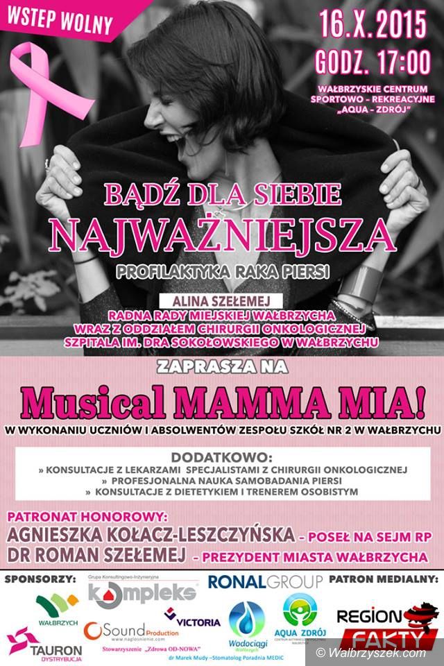 Wałbrzych: VII edycja Różowej Wstążki w rytmie „Mamma Mia”