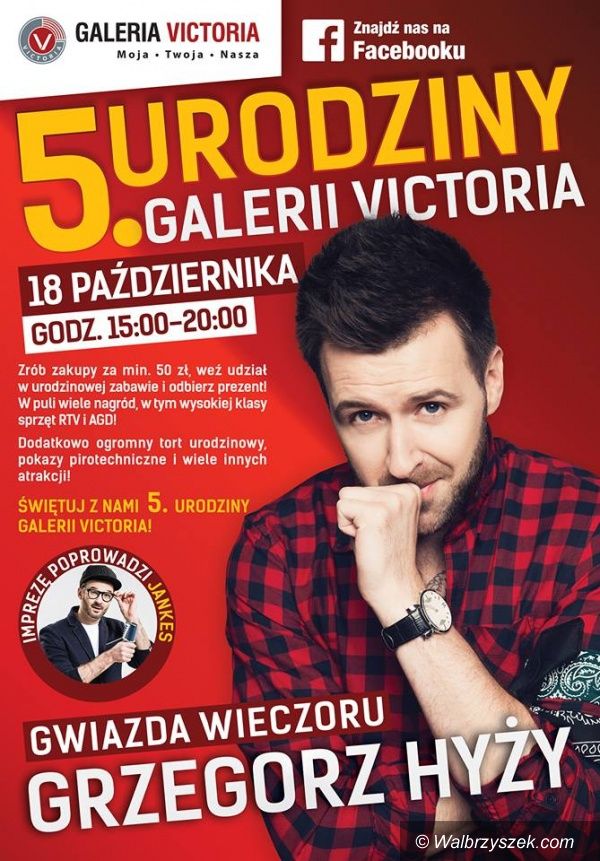 Wałbrzych: Już dzisiaj 5. Urodziny Galerii Victoria!