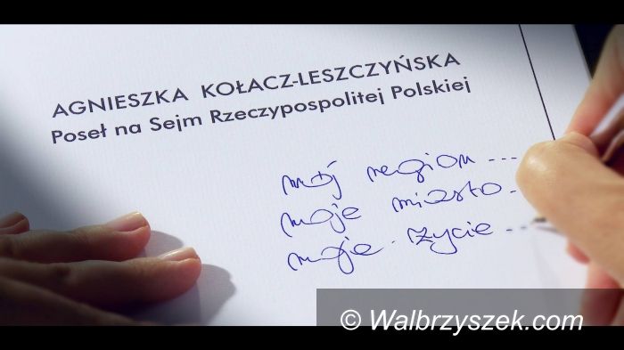 Wałbrzych/Region: Wywiad z Poseł Agnieszką Kołacz–Leszczyńską