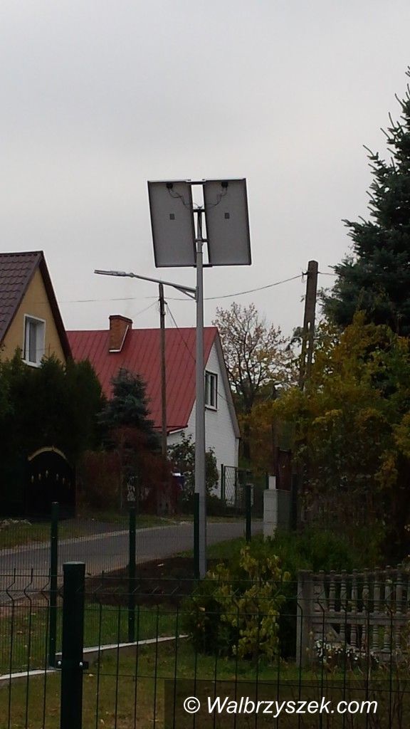 REGION, Walim: Nowoczesne oświetlenie w Gminie Walim