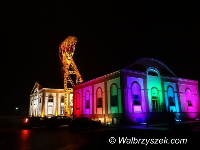 REGION, Boguszów-Gorce: Iluminacja na Szybie Witold