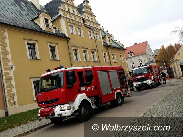 Wałbrzych: Ćwiczenia Straży Pożarnej