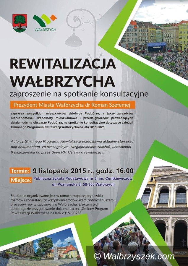 Wałbrzych: Konsultacje na Podgórzu