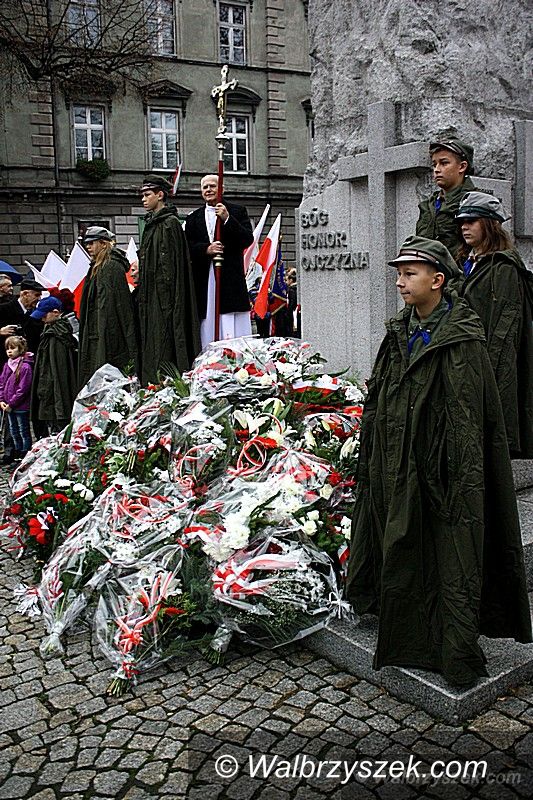 Wałbrzych: Obchody 97 Rocznicy Odzyskania Niepodległości