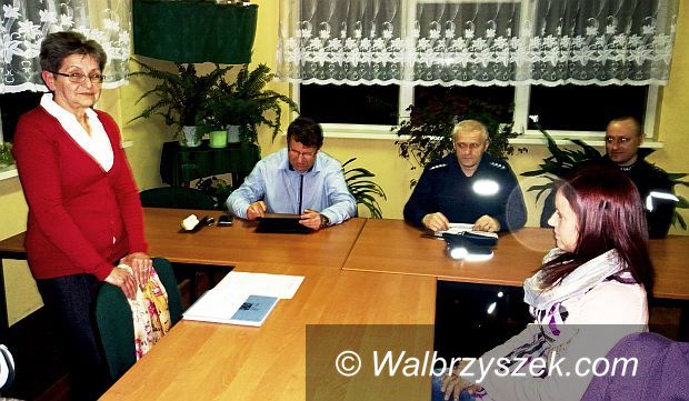 REGION, Zagórze Śląskie: Rozmawiali o bezpieczeństwie mieszkańców Zagórza Śląskiego