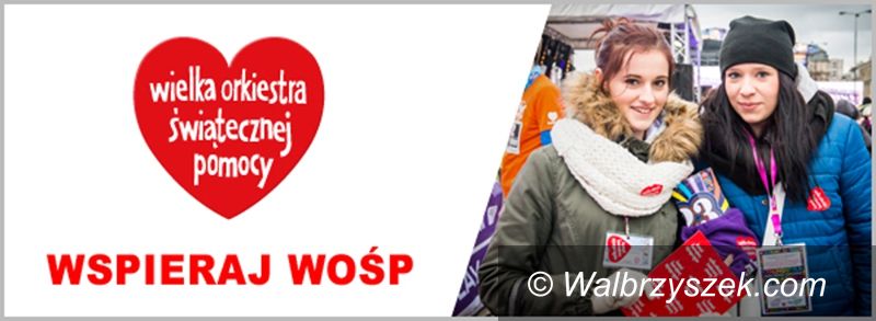 Wałbrzych: 250 wolontariuszy WOŚP