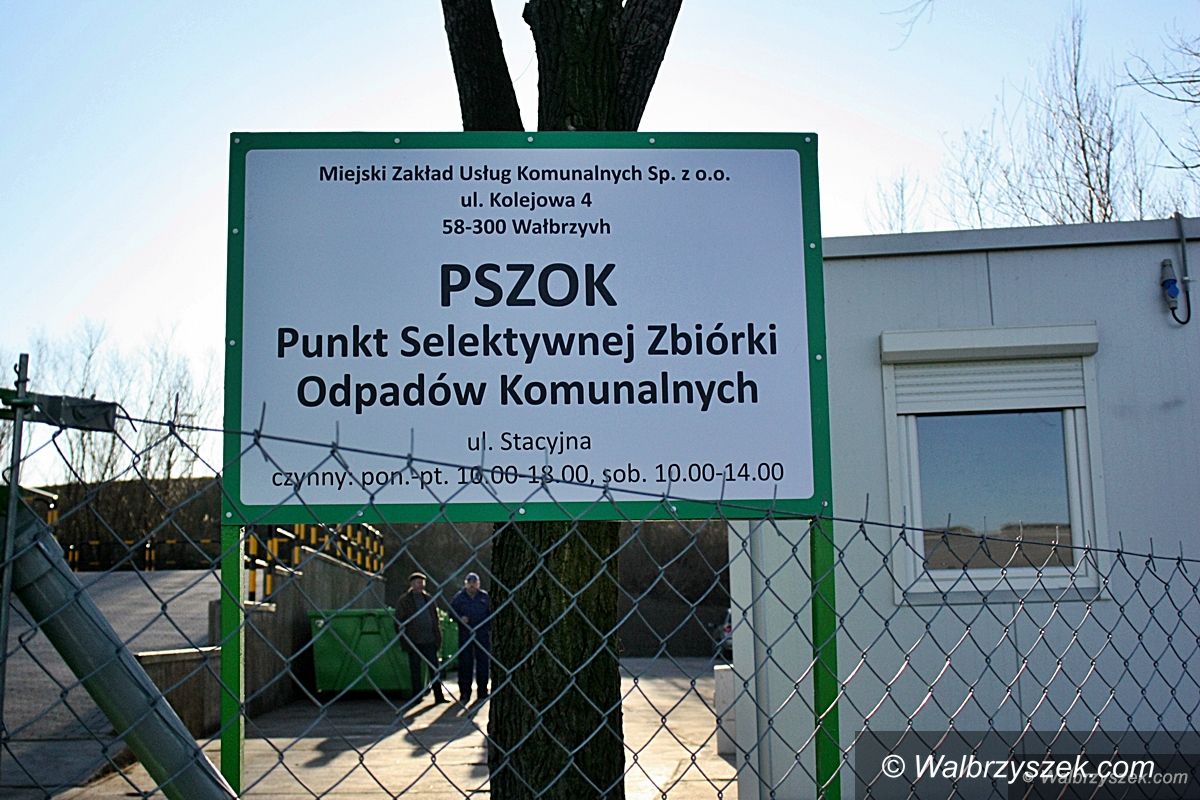Wałbrzych: W Wałbrzychu powstał nowy PSZOK