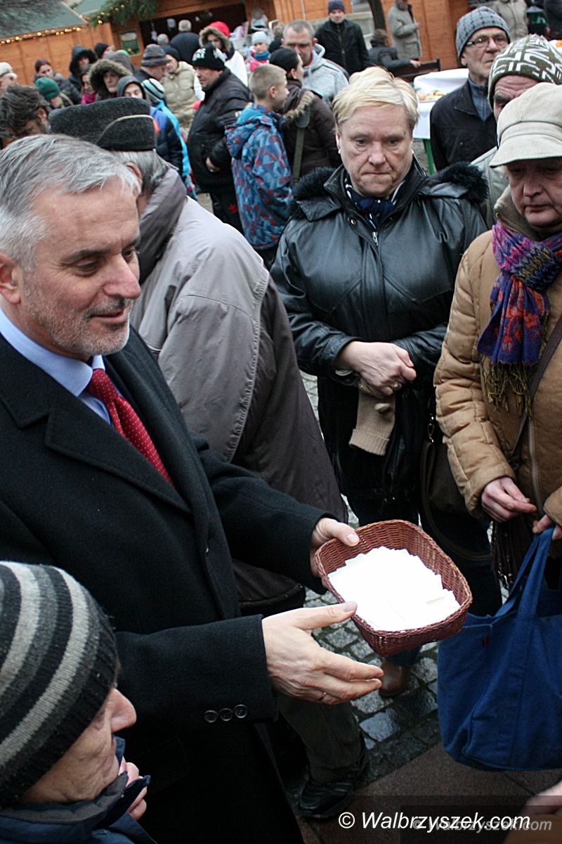 Wałbrzych: Wigilia Miejska w Wałbrzychu