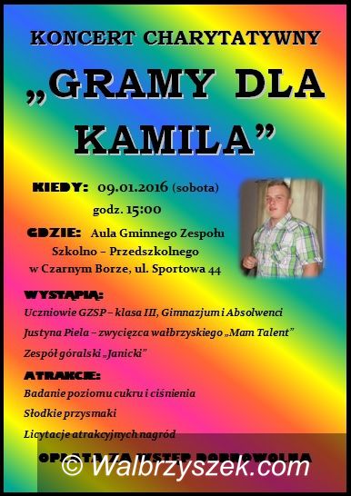 REGION, Czarny Bór: Kolejna akcja dla Kamila