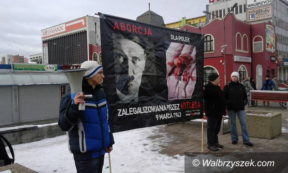 Wałbrzych: Manifestacja przeciw aborcji