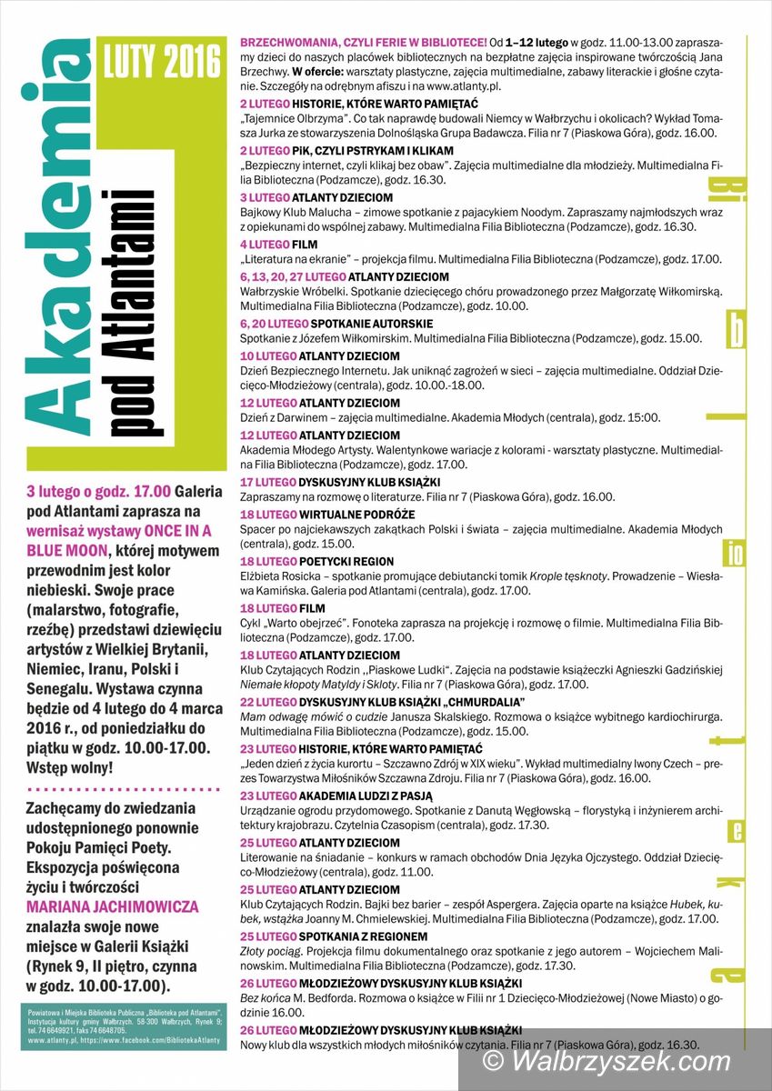 Wałbrzych: Luty pod Atlantami