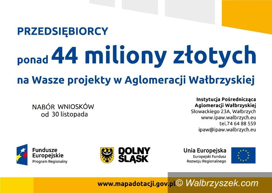 Wałbrzych: Ostatni dzwonek dla przedsiębiorców