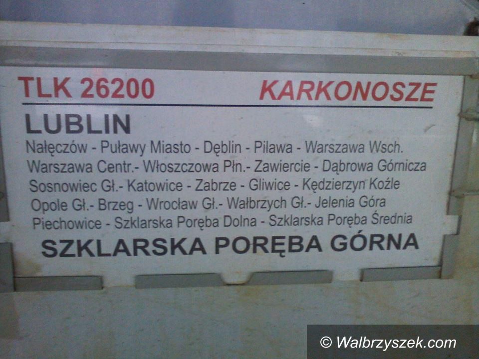 Wałbrzych/REGION: Sprawą połączeń kolejowych zainteresowali się parlamentarzyści