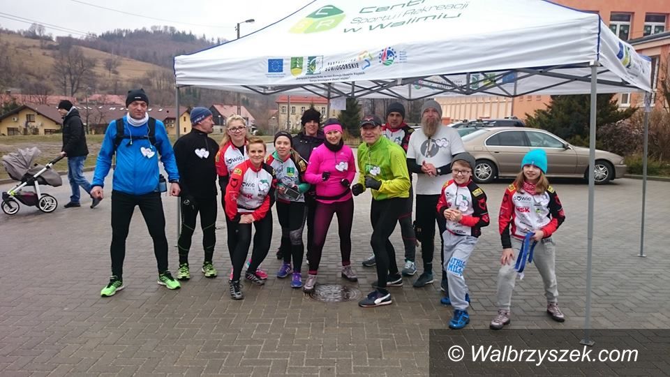 Walim: I Rekreacyjny Bieg Walentynkowy za nami