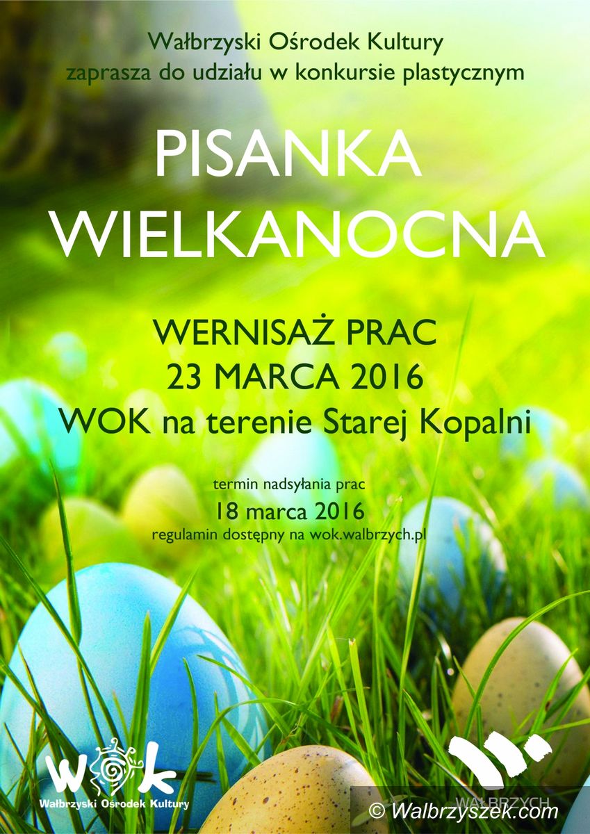 Wałbrzych: WOK: Wielkanocne jajko!–Konkurs