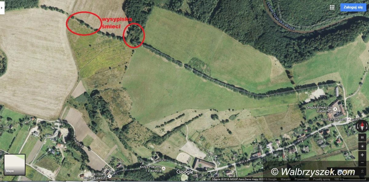 Wałbrzych/Region: Kolejny przypadek dzikiego wysypiska
