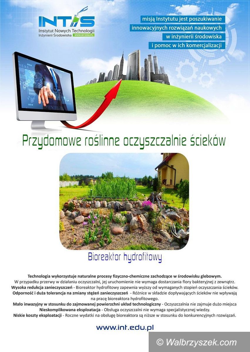 REGION: Program budowy oczyszczalni przydomowych w Gminie Czarny Bór