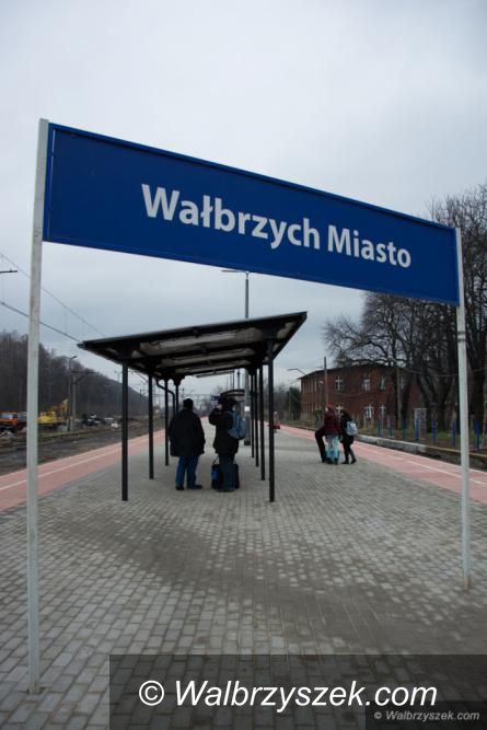Wałbrzych: Coraz szybsza podróż pociągiem