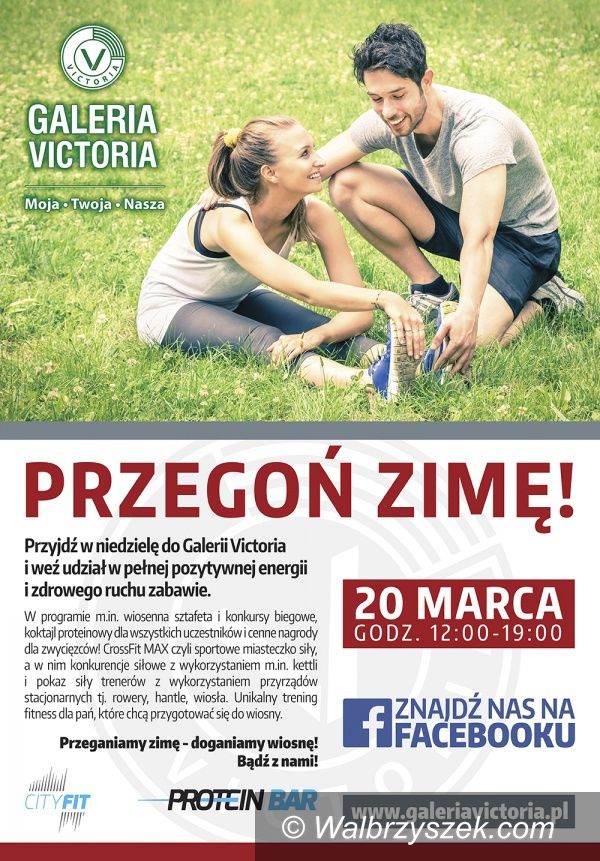 Wałbrzych: Galeria Victoria: Przeganiamy zimę – gonimy wiosnę!