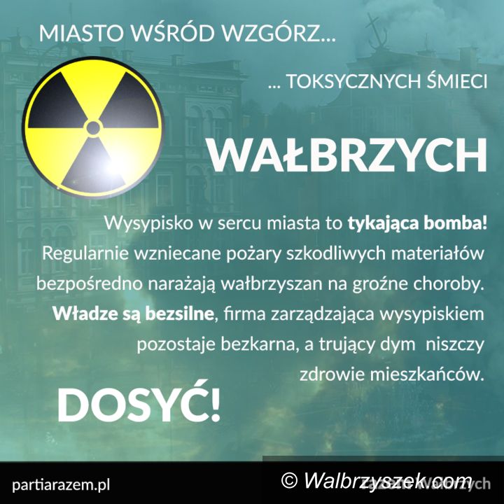 Wałbrzych: Partia Razem domaga się działań prezydenta w sprawie Mo Bruku