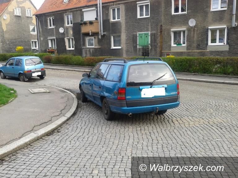 Wałbrzych: Nerwy kierowców