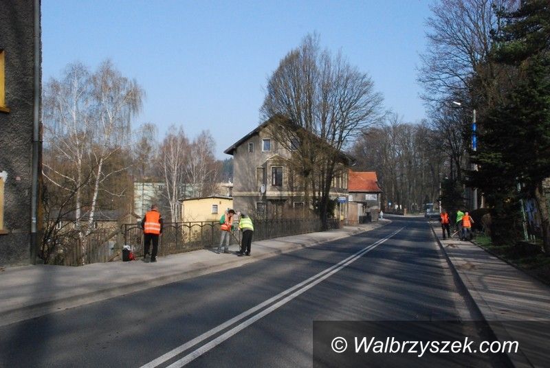 REGION, Głuszyca: Usuwali dzikie wysypiska śmieci w Głuszycy