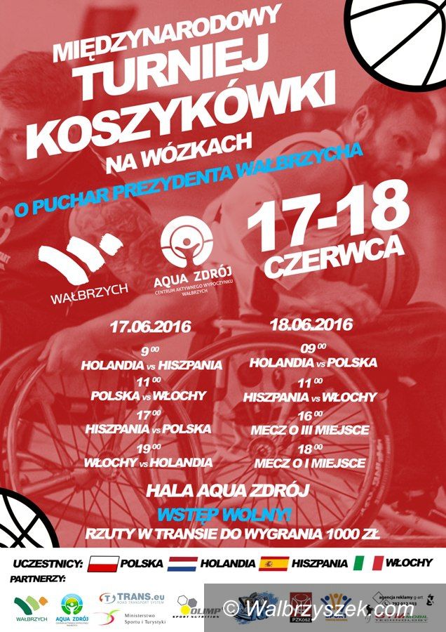 Wałbrzych: Turniej koszykówki na wózkach