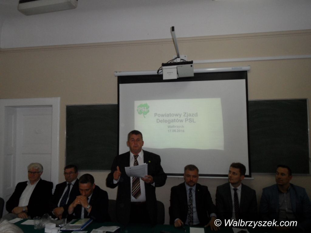 Wałbrzych/powiat wałbrzyski: Zjazd delegatów PSL–u