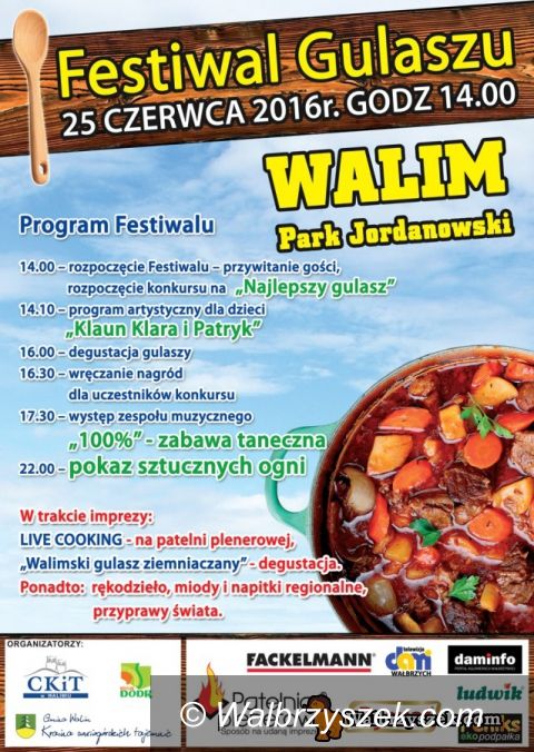 REGION, Walim: Gulasz będzie królował w Walimiu