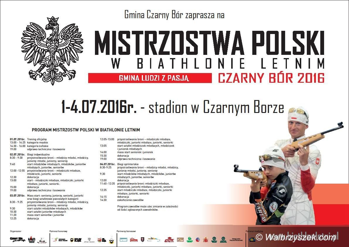 Czarny Bór: Najlepsi biathloniści przyjadą do Czarnego Boru