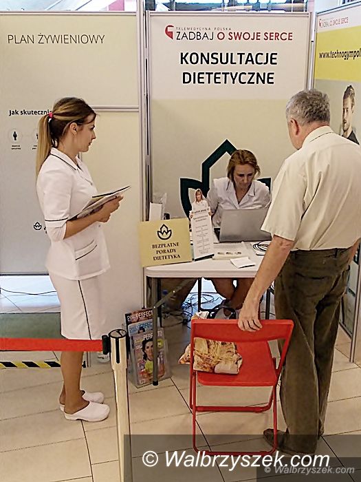 Wałbrzych: Akcja "Zadbaj o swoje serce" w Galerii Victoria