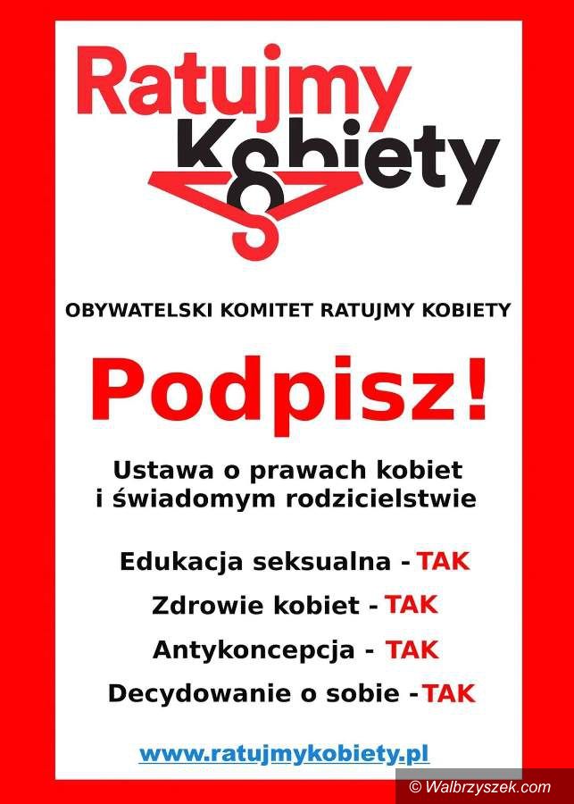 Wałbrzych: Chcą ratować kobiety