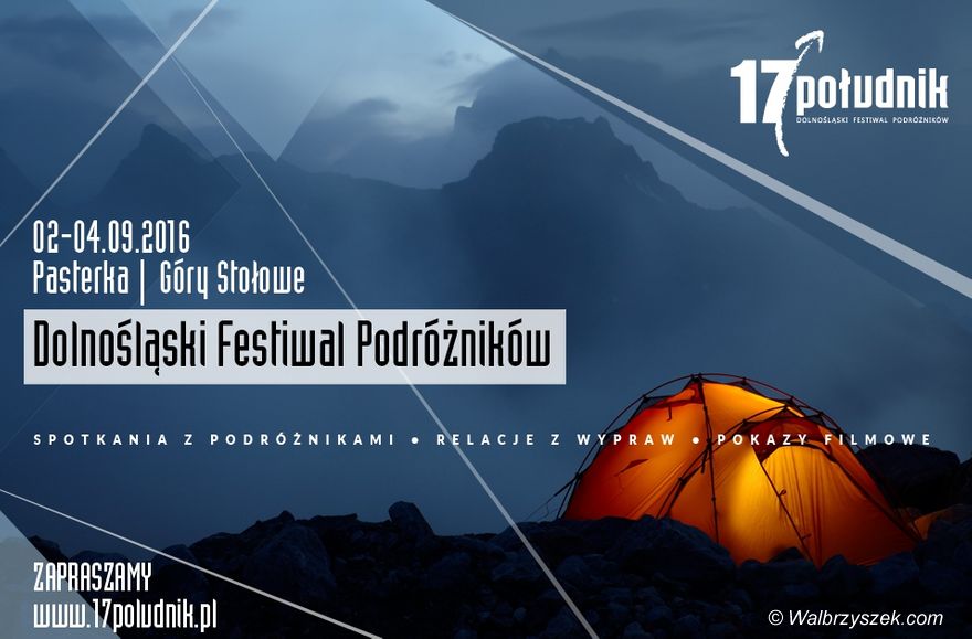 REGION: Rusza piąta edycja Dolnośląskiego Festiwalu Podróżników 17 Południk