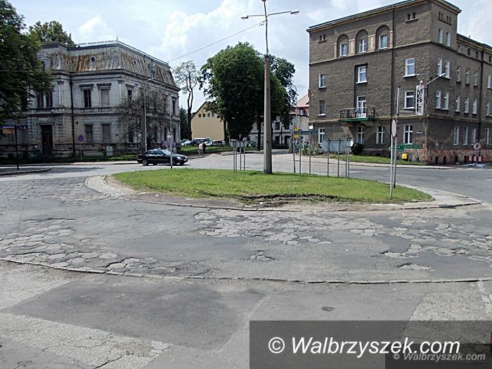 Wałbrzych: Postęp prac na ul. 1 Maja jest widoczny