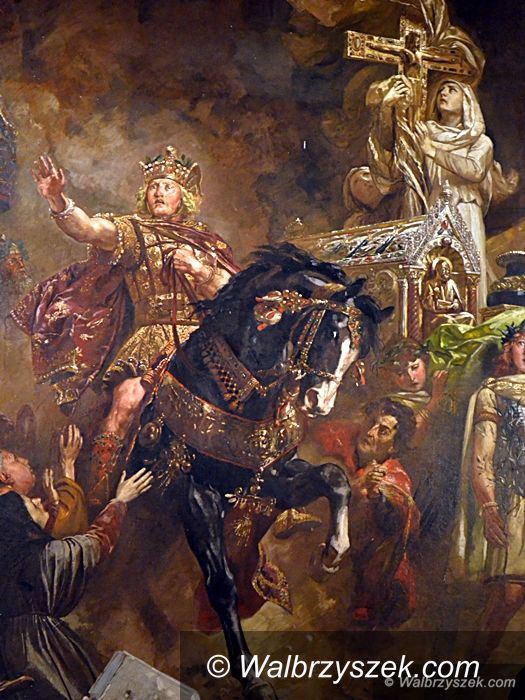 Wałbrzych: "Alaryk w Rzymie" Lindenschmita w Zamku Książ