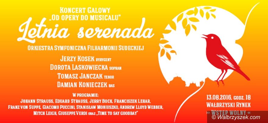 Wałbrzych: Przed nami Letnia Serenada